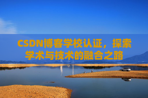 CSDN博客学校认证，探索学术与技术的融合之路